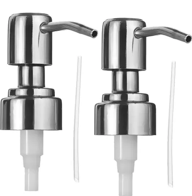 Obrázek produktu pro Náhradní pumpička pro dávkovače mýdla a krému z nerezové oceli; náhradní hlavice pumpičky pro průměr 26 mm až 27,4 mm