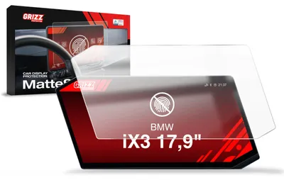 Produktbild von Matte Autodisplayfolie für BMW iX3 17,9" (2026), Grizz Protector