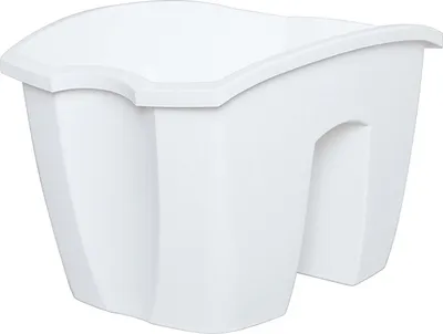 Produktbild von Formschöner Geländertopf CROWN