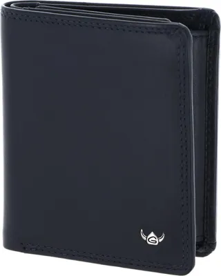 Produktbild von Golden Head Leder Geldbörse Polo RFID Protect Kombischeintasche 1119 Marineblau dunkelblau