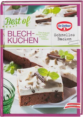 Produktbild von Dr. Oetker Rezeptbuch Best of Blechkuchen