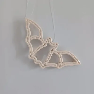 Produktbild von DECOLED Fledermaus, 30 cm, weiß