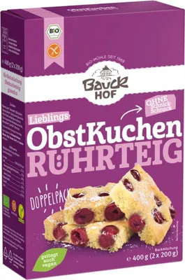 Produktbild von Bauck Mühle Obstkuchenteig  400g