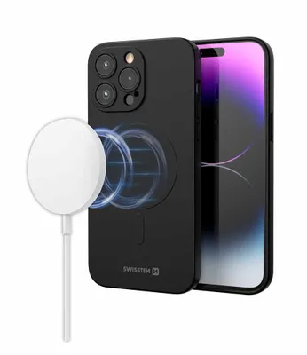 Obrázek produktu pro Swissten - Soft Joy Magstick iPhone 16 Pro (černý)