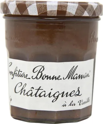 Produktbild von Bonne Maman Kastanien-Vanille Konfitüre Authentischer Genuss aus Frankreich 370g