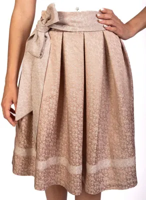 Produktbild von DAMEN FALTENROCK LENA Champagner 40