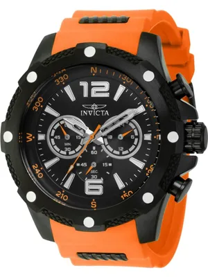 Produktbild von Invicta I-Force 43002 Herrenuhr - Quarzwerk - Edelstahl mit schwarzem Zifferblatt - 50 mm