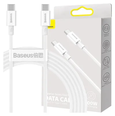 Obrázek produktu pro Baseus Superior Fast Charge kabel USB-C na USB-C, 100 W, 2 m - bl