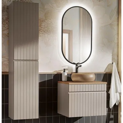 Image de Ensemble meuble vasque + 2 éléments - 60 cm - Emblematic Cashmere