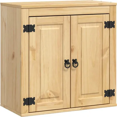 Immagine prodotto di Armadietto vidaXL SKI color miele 60 x 32 x 60 cm in legno massello di pino