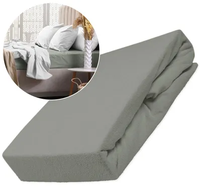 Produktbild von Darymex Betttuch Frottee Spannbettlaken 200x220 cm
