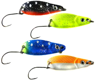 Produktbild von Paladin Trout Spoon Blinker 3,5g - Forellenblinker, Farbe:blau-gelb/schwarz-silberfarben