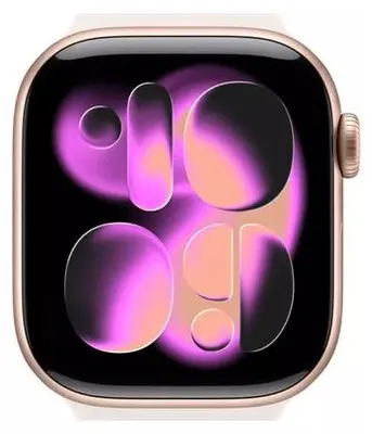 Image de Apple Watch 11 42mm GPS Alu S/M Sportarmband roségold/blassrosa