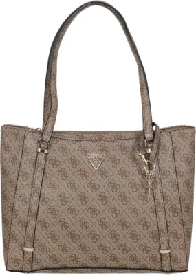A studio shot of a Guess shopper bag.