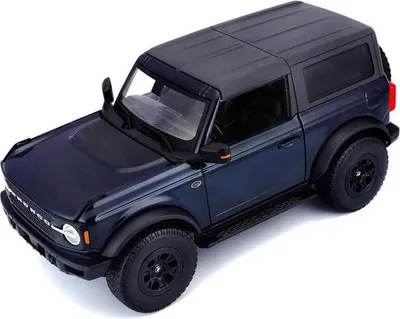 Immagine prodotto di Maisto - 2021 Ford Bronco Wildtrak, blu metallizzato, 1:18