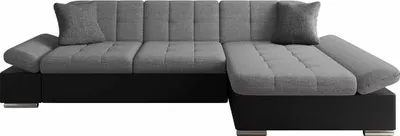 Produktbild von MIRJAN24 Ecksofa Montana mit Regulierbare Armlehnen, L-Form Sofa vom Hersteller (Soft 011 + Lux 05 + Lux 06, Seite: Rechts)