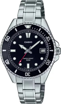 Produktbild von Casio Herrenuhr Armbanduhr Edelstahl MDV-10D-1A1VEF