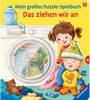 Immagine prodotto di Mein großes Puzzle-Spielbuch: Das ziehen wir an