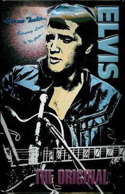 Produktbild von Blechschild Nostalgieschild Elvis Presley The Original Filmplakat