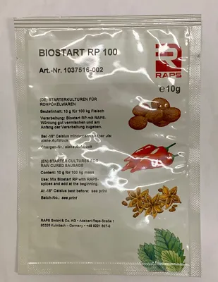 Produktbild von Raps Biostart RP 100 Starterkulturen für Rohpökelwaren 10g