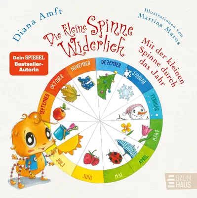 Produktbild von Die kleine Spinne Widerlich - Mit der kleinen Spinne durch das Jahr