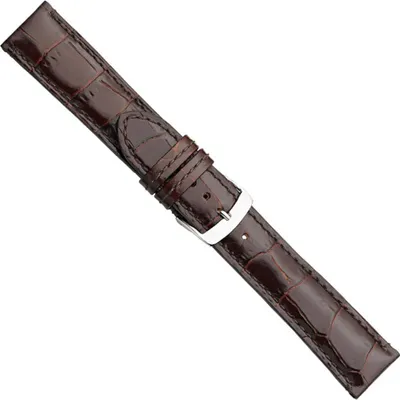 Produktbild von Paris Premium Ersatzband Uhrenarmband Kalbsleder Braun 20892S, Stegbreite:20mm
