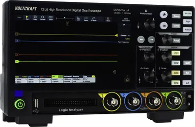 Produktbild von Voltcraft Dov1254 La Digitaloszilloskop Messgerät Oszilloskop 125 M Hz 4 Kanal