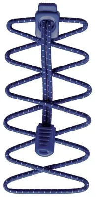 Immagine prodotto di Lacci elastici Nathan con chiusura rapida - Blu navy  | Taglia: TAGLIA UNICA