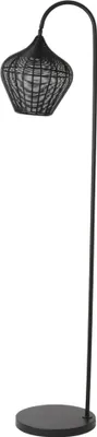 Zdjęcie produktu dla Light & Living - lampa stojąca - Alvaro - czarny - metal - lampa stojąca - E27 - 8213012
