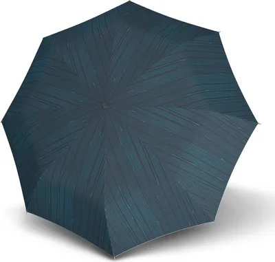 Produktbild von Knirps Taschenregenschirm Regenschirm A.200 Medium Duomatic Fountain Sea dunkelblau