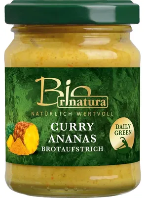 Zdjęcie produktu dla Brotaufstrich Curry Ananas