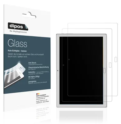 Produktbild von 2x Schutzfolie für Feonal 118 matt - Anti-Shock 9H Folie dipos Glass Kunststoffglas