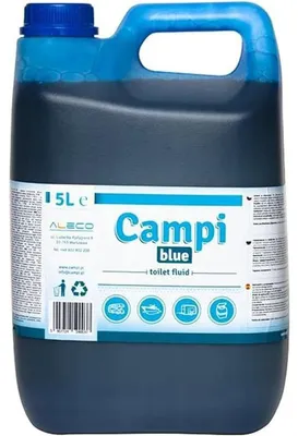 Produktbild von Chemische Toilettenflüssigkeit für chemische Toiletten – Blau – 5 Liter – Konzentrat für Camping-Toiletten