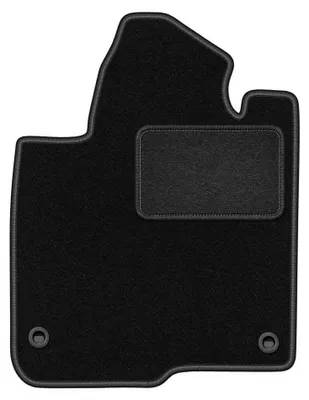 Productafbeelding van Velours bestuurdersmat voor Honda ZR-V vanaf 2023 (crossover) – zwart, op maat – Wielganizator LUX