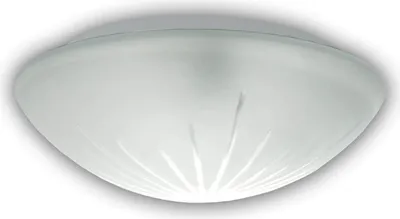 Produktbild von Niermann LED 8W Nurglasleuchte Schliffglas satiniert, 20cm, warmweiss,  EU