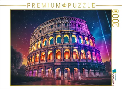 Produktbild von CALVENDO Puzzle Kolosseum - Rom | 2000 Teile Lege-Größe 90x67cm Foto-Puzzle für glückliche Stunden