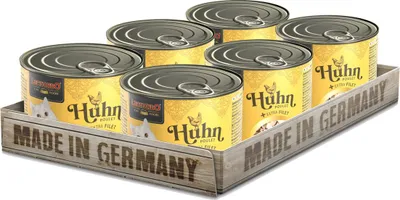 Produktbild von LEONARDO Huhn + extra Filet, 6x200 g - Katzenfutter Nassfutter Katze