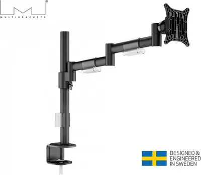 Produktbild von Multibrackets 5846, Klemme /Bolzen, 8 kg, 38,1 cm (15"), 76,2 cm (30"), 100 x 100 mm, Schwarz