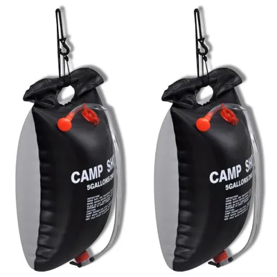 Zdjęcie produktu dla Vidaxl Campingschauer 2 St. Solar 20 l