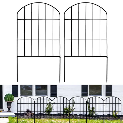 Immagine prodotto di Set di 10 recinzioni decorative per animali, dimensioni 3 metri x 60 cm