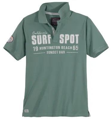 Produktbild von Redfield Poloshirt Übergrößen salbeigrün Surfspot