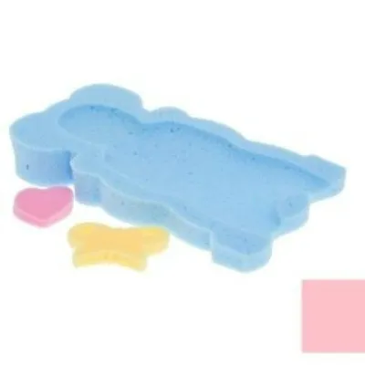 Produktbild von MAXI Babybadewanneneinlage aus rosa Schaumstoff für sicheres und bequemes Baden