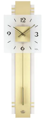 Produktbild von AMS Quarz-Pendeluhr, Quarzpendelwerk, 22x68x7cm, 7301