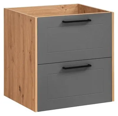Image de Meuble sous vasque - 60 x 46 x 61 cm - Duramen Grey