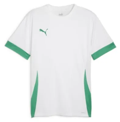 Image de Puma Teamgoal Matchday Maillot Hommes Manches Courtes - Blanc / Vert