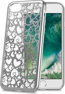 Productafbeelding van Celly LASER800SV01, hoesje, geschikt voor Apple iPhone SE (2e generatie), 8, 7, 11, 11,9 cm (4,7 inch), transparant