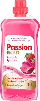 Obrázok produktu pre Passion Gold, Uniwersalny płyn do podłóg Tulip Lychee, 1 l
