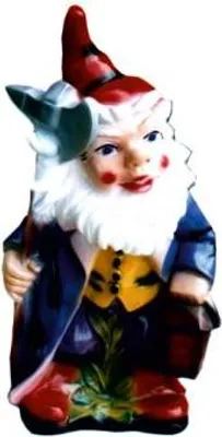 Obrázok produktu pre Záhradný trpaslík Halberdier Postava Socha Figúry Sochy Dekorácie 8818
