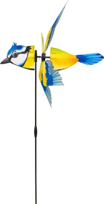 Productafbeelding van Windfänger HQ Breezy Wings, blaumeise (blauwmees), geel, 51 x 95 cm