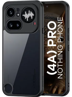 Produktbild von Handyhülle für Nothing Phone (4a) Pro, Dux Ducis Aimo, Transparent mit Schwarzen Rahmen